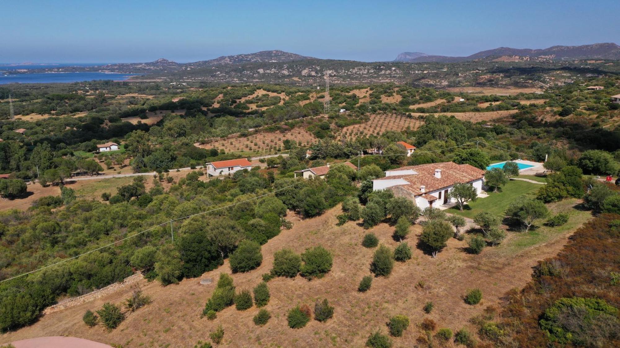 Villa Alba Esclusiva Villa Con Piscina A Sfioro E Vista Mozzafiato Sul Mare Cugnana Kültér fotó
