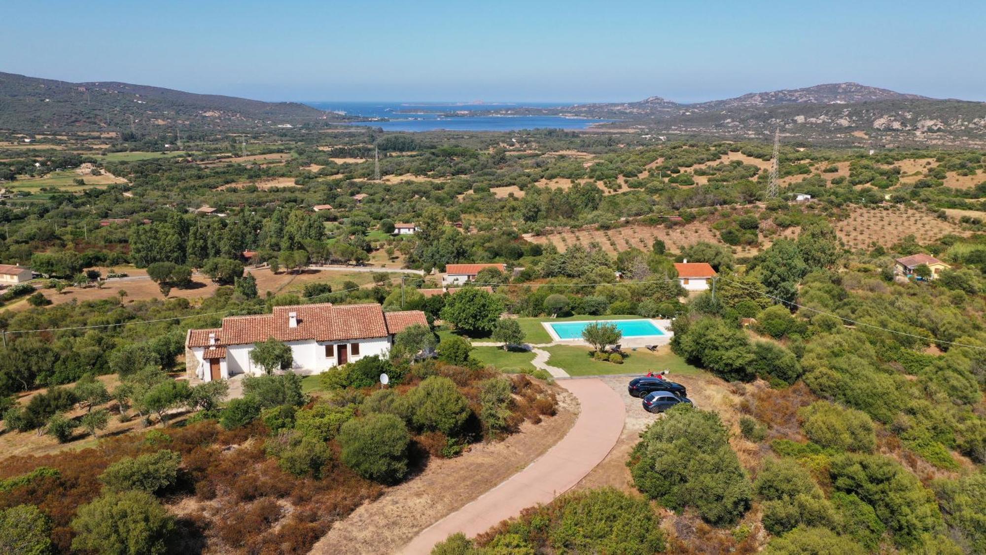 Villa Alba Esclusiva Villa Con Piscina A Sfioro E Vista Mozzafiato Sul Mare Cugnana Kültér fotó