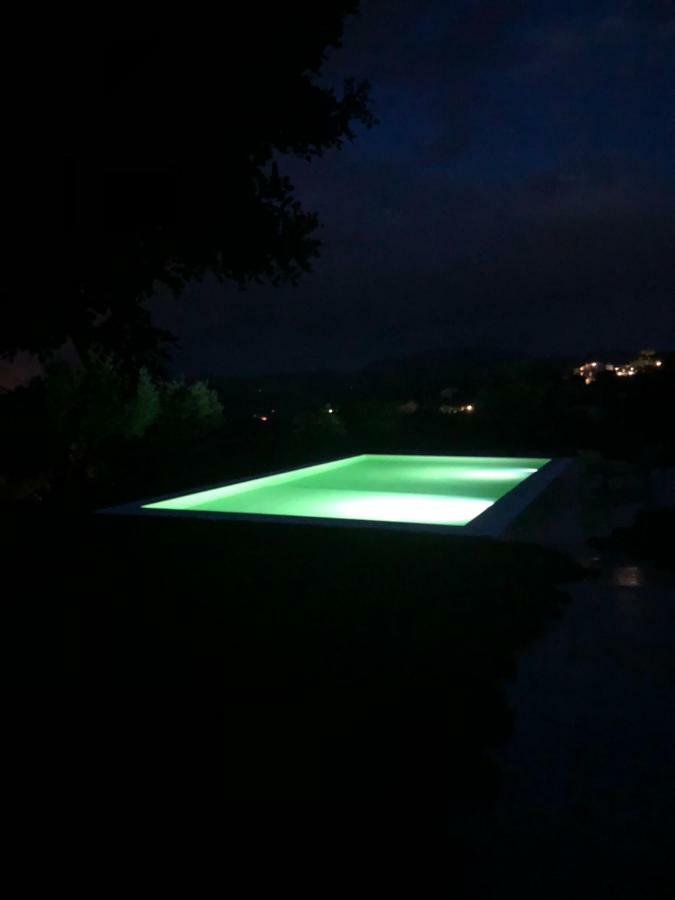 Villa Alba Esclusiva Villa Con Piscina A Sfioro E Vista Mozzafiato Sul Mare Cugnana Kültér fotó